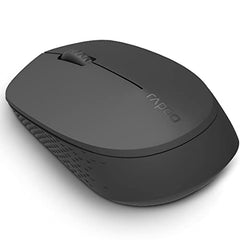 Rapoo M100 Multi Device Bluetooth 4.0, 5.0 & Wireless 2.4GHz Mouse, Blue