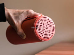 We. by Loewe Hear 2 Portable Bluetooth Speaker, 60W Music Power, Deep Bass Subwoofer, 17 Hr Long Battery Life, IPX4 Water Resistant, USB-C Wireless Speaker for Home & Outdoor, Storm Grey