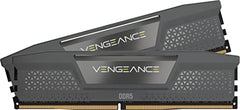 CORSAIR Vengeance DDR5 32GB (2 x 16GB) 6000MHz CL38-44-44-96 1.35V Intel XMP 3.0 AMD Expo Computer Desktop Memory – Gray