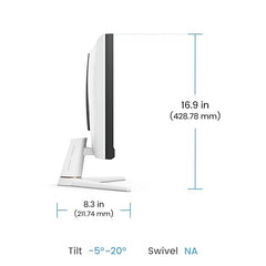 BenQ MOBIUZ EX251 24.5” FHD 220Hz Gaming Monitor, 1ms GtG, AMD FreeSync, DP 1.2, HDMI 2.0, USB Hub, 99% sRGB, Game Optimized Color, 2.5Wx2 Speakers, VESA Display HDR400 (White)