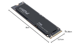 Crucial® T705 4TB PCIe Gen5 NVMe M.2 SSD