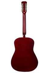 Juârez Acoustic Guitar Kit, JRZ38C/BK 38 Inch Cutaway, 038C with Bag, Strings, Pick and Strap, Black