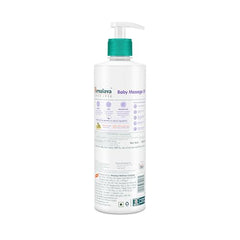 Himalaya Baby Massage Oil 200ml | All-round growth | Strong Bones & Muscles | Ashwagandha, Country Mallow & Aloe Vera | No.1 Dr. Recommended Brand| Vitamin E | 99% NOI | Mineral oil free