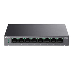 TP-Link LS108GP 8-Port Gigabit Desktop Ethernet Switch with 8-Port PoE+, 62 W PoE Budget, PoE Auto Recovery, Plug & Play, Metal Casing, Ideal for IP Surveillance & Network Security