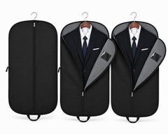 RAAHII 2 piece suit cover, Blazer cover, coat covers with zip for wardrobe storage of suit, jacket, garments, sweaters, saree, pant organizer (hanger not included)