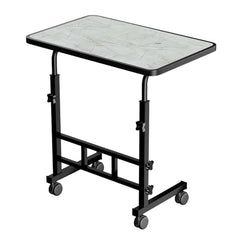 Multi-Purpose Laptop Table, Study Table| Heavy Duty Bed Table| Adjustable for Height, Portable for Office, Work Form Home | DIY Table, Easy to Asembl(Black Ajustable)