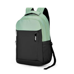 Safari Forge 34L Laptop Backpack, 3 compartments, Raincover, Antitheft pocket, Trolley Sleeve, Organizer, Bottle holder, Front pocket, College bag, school bag, Formal backpack, Color- Black