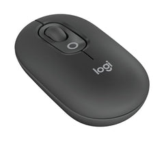 Logitech POP Mouse, Compact and Portable Wireless Bluetooth - Graphite | Compact, Portable, programmable Buttons, Quiet clicks, Easy-Switch for up to 3 Devices, Laptop, Tablet, PC - Rose