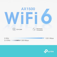 TP-Link Deco X10 AX1500 Whole Home Dual-Band Mesh Wi-Fi 6 System, AI-Driven, Coverage up to 3900ft²,Connect up to 120 Devices,Ideal for Gaming&4K, Alexa and Google Home Compatible, Pack of 2