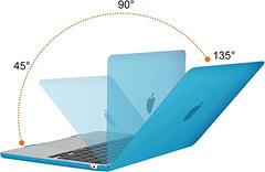 MOCA Case Compatible for New Apple MacBook Air 13 inch 2026 2025 2024 2022, M5 A3449 M4 A3240 M3 A3113 M2 A2681 Touch ID, Mac Air 13.6" Laptop Protective Plastic Hard Shell Cover (Crystal Clear)