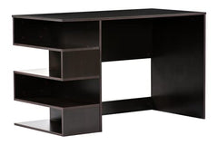 DeckUp Zeus Engineered Wood Study Table and Office Desk (Wotan Oak & White)