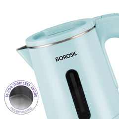 Borosil 800 ml Eva Cool Touch Stainless Steel Electric Kettle
