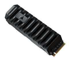 Corsair MP600 CORE 2TB M.2 NVMe PCIe x4 Gen4 SSD (Up to 4,950MB/sec Sequential Read & 3,700MB/sec Sequential Write Speeds, High-Speed Interface, 3D QLC NAND, Built-in Heatspreader) Aluminum