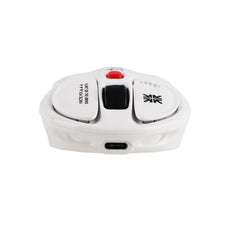 Arctic Fox Alien-X Gaming Wireless Mouse, Tri-Mode (2.4G/Bluetooth/Wired), 4800 DPI, 1000Hz Ergonomic Hollow RGB Rechargeable Type-C for Mac/Laptop/iPad/Office (Star White)