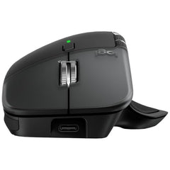 Logitech MX Master 4, Ergonomic Wireless Mouse with Advanced Performance Haptic Feedback, Ultra-Fast Scrolling, USB-C Charging, Bluetooth, Windows, MacOS - Graphite