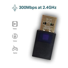 CLUSPEX USB WiFi Bluetooth Adapter, 600Mbps Dual Band 2.4/5Ghz Wireless Network External Receiver, Mini WiFi Dongle for PC/Laptop/Desktop