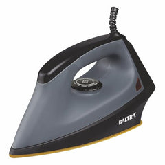Baltra Casual 750 Watts Dry Iron | Non Stick Coated Soleplate | Light Weight | Adjustable Temperature Control | Cotton Braided Swivel Cord | Press Iron for Clothes | 2 Years Warranty