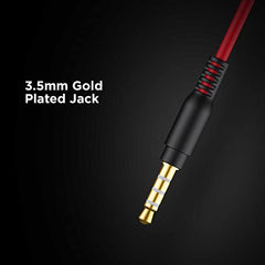 boAt Bassheads 900 Wired On Ear Headphones with Mic (Carbon Black)