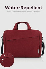 S. B. COLLECTION Waterproof Laptop Side Bag 30 L Trolley Attach Bag with File Compartment for Daily Routine Use (Maroon)
