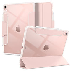 Spigen Flip case for iPad Air 11 inch M4 (2026), iPad Air 11 inch M3/M2 (2025-2024), 10.9 inch 5th/4th Gen (2022/2020), Trifold, Pencil Holder, Full Cover(Liquid Air Folio) - Black
