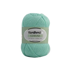 Vardhman Threads Cotone DK Weight Yarn - 51% Cotton 49% Acrylic Blend - 100g Ball 250m Length - Perfect for Knitting Crochet Amigurumi (Turquoise Blue)