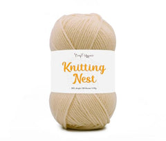 Craft Affair | Knitting Nest Acrylic Yarn (200 Meter, 100 Grams, 2mm) / Woolen Yarn/Acrylic Yarn for Knitting and Crocheting-Olive