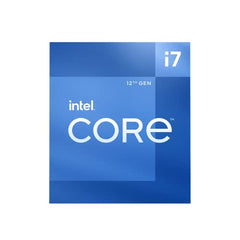 Intel Core i7 12700 12th Gen Generation Desktop PC Processor CPU APU with 25MB Cache and up to 4.90 GHz Clock Speed 3 Years Warranty with Fan LGA 1700 4K (Graphic Card Not Required)