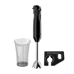 Sujata Blendstick Hand Blender | 600W Heavy Duty Motor | Variable Speed Control | Stainless Steel Shaft | 18000 RPM | Professional Immersion Blender | Easy Clean | Black