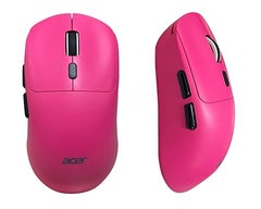 Acer PopGo Wireless Mouse | 2.4G + BT5.4 Dual Mode | 500mAh Rechargeable Battery | Adjustable DPI up to 6400 | Silent Click | 6 Buttons+Scroll Wheel | 10m Range | Windows & Mac Compatible – Orange