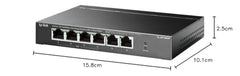 TP-Link LS1005 5-Port 10/100Mbps Desktop Switch|Green Ethernet Technology Network Hub|IEEE 802.3X |Plug and Play|Fanless Design