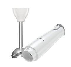 Havells Duro Blend 300 W Hand Blender | Low Noise Copper DC Motor | Rust-Free 304 SS Blades | Double Wall |Detachable Stem | 2 Speed Settings | Double Bush Technology | 2 Years Warranty