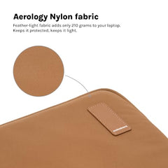 Mokobara The Em Laptop Sleeve Compatible with 14 & 15.6" inch Laptop, MacBook & Notebook | Padded Laptop Compartment with Luggage Sleeve (14 Inch, We Meet Again Sunray (Limited Edition))