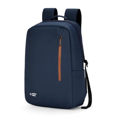 Nasher Miles Madison Passenger Workpack 22 Liters Water Resistant, Padded, Premium Reversed Polyester Black Yellow Laptop Backpack | USB charging| Unisex | Ideal For Office (Black & Yellow)
