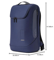 MOKOBARA Transit Backpack | Fits Laptop Up To 16 Inch, 30L Capacity, Water-Resistant Polyester, Vegan Leather Trims | Money Moves, Black