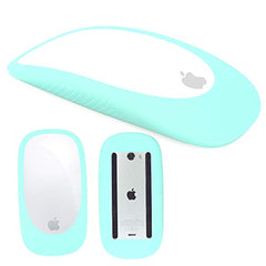 Hi Color Silicone Case Cover Protective Skin for Magic Mouse 1/2 Silicone Case for Apple Magic iPad Mouse (Light Gray)