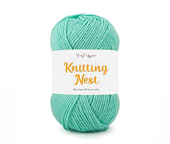 Craft Affair | Knitting Nest Acrylic Yarn (200 Meter, 100 Grams, 2mm) / Woolen Yarn/Acrylic Yarn for Knitting and Crocheting-Olive