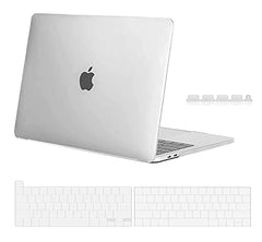 Midkart Matte Hard Shell Plastic Case Cover Compatible with MacBook Pro 13 Inch (Model M2 A2338 / M1 A2338 / A2289 / A2251 / A1706 / A1708 / A2159 / A1989, Release 2023-2016), Smoke Black