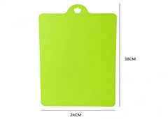 SYGA Set of 4 Kitchen Cutting Mat, Rectangle Flexible Chopping Board