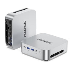 ACEMAGICIAN M1 Mini PC AMD Ryzen 7 6800H 32GB DDR5 1TB PCle SSD Mini Computers (8C/16T, up to 4.7GHz), Windows 11 Pro Radeon 680M 4K Triple Display Desktop Computers 3.2Type-C/LAN 2.5G/BT5.2/WiFi 6