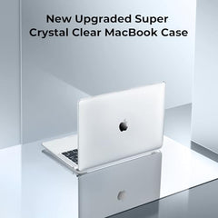 EooCoo Clear Case for Apple MacBook Air M1 13.3 inch Laptop Cover 2018-2021