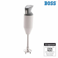 BOSS E111 Portable Hand Blender 180 Watt | Easy to Clean and Store | ISI-Marked, Blue