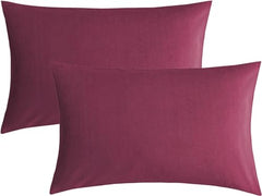 safhome Soft Pillow Covers 20 x 32 Inches - 100% Egyptian Cotton 400 Thread Count Set of 2 Pillow Cover Set Envelope Closure Hotel Quality Pillowcase - Aqua Blue
