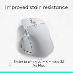 Logitech MX Master 4, Ergonomic Wireless Mouse with Advanced Performance Haptic Feedback, Ultra-Fast Scrolling, USB-C Charging, Bluetooth, Windows, MacOS - Graphite