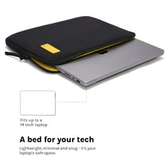 Mokobara The Em Laptop Sleeve Compatible with 14 & 15.6" inch Laptop, MacBook & Notebook | Padded Laptop Compartment with Luggage Sleeve (14 Inch, We Meet Again Sunray (Limited Edition))