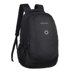 Wildcraft Power 3 Compartment Laptop Backpack (11886-Black) 2025, 24 Litres