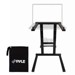Pyle Folding Laptop Stand, Adjustable Height, Tablet & DJ Mixer Compatible