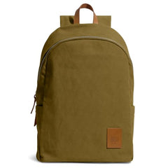 DailyObjects Pedal Everyday Casual Laptop Backpack (16L) Fits Upto 14 Inch Laptop, Unisex Travel Backpack Durable Canvas Material, Zippered Compartments With Pockets (Beige)