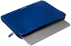 Amazon Basics laptops Sleeve Case Cover Pouch for 13"/33 cm for Men and Women | Slim Profile Neoprene, Soft Puffy Fabric Lining, 360 Protection, Smooth and Premium Zipper (Black)