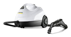 KARCHER SC 2 EasyFix Steam Cleaner, 1500W, 3.2 Bar Pressure, 1200L Steam/L Water, Chemical Free Cleaning, Removes 99.99% Viruses & Bacteria, EasyFix Floor Kit, Ideal for Home Use, German Tech, White