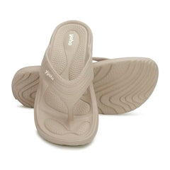 Yoho Drizzle Soft Slippers for Women, Mild Acupressure, Lightweight, Anti Skid & Slip, Diabetic Footwear for Woman, Home Wear Bathroom Chappal for ladies | Waterproof Monsoon & Rainy Footwear | Pastel Lavender - UK 5